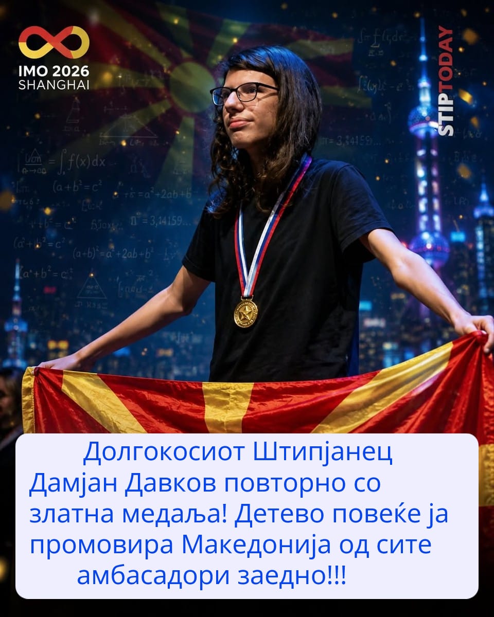 Долгокосиот шампион од Штип: Како Дамјан Давков ја покори светската математика и зошто ова личи на шаховска партија?