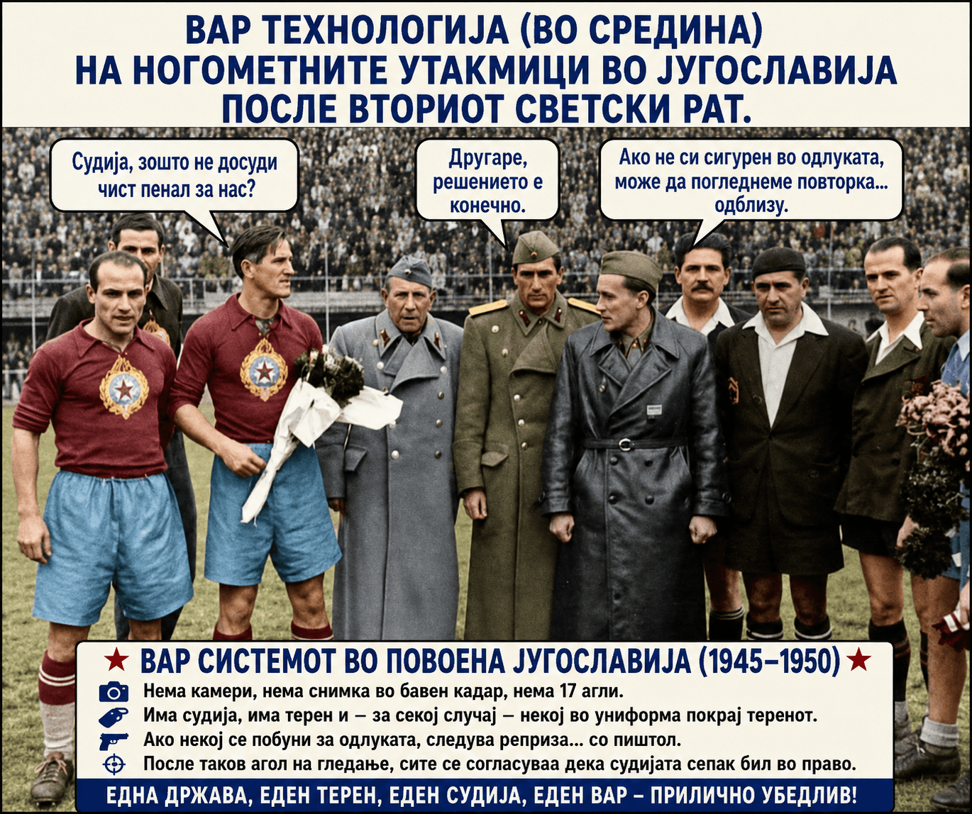 Ех и на  времето во повоена Југославија имаше ВАР