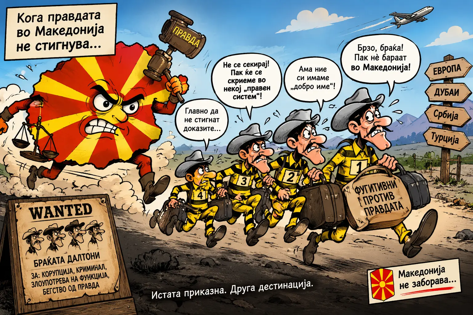 Хронологија на срамот на Македонското правосудство: Од Аце Циганот до Ива