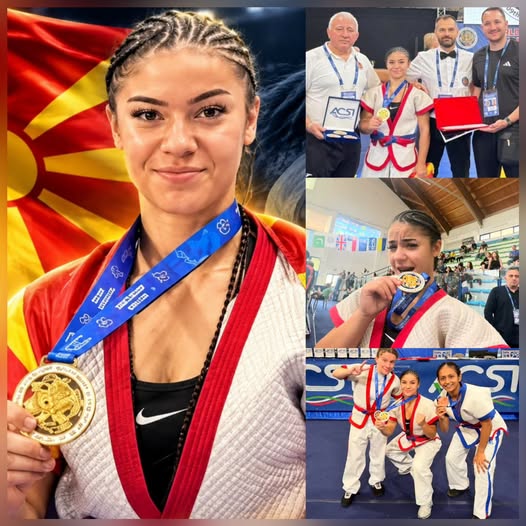 Од милијарда и пол Кинези, златото оди во Скопје: Како Леа Стојковска излезе подобра од кинескињите во нивниот сопствен спорт!