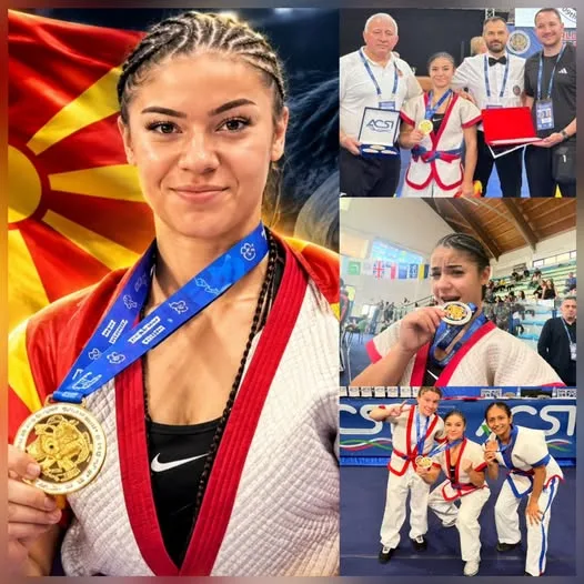 Од милијарда и пол Кинези, златото оди во Скопје: Како Леа Стојковска излезе подобра од кинескињите во нивниот сопствен спорт!